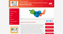 Desktop Screenshot of ifat-eurasia.com